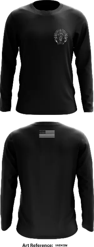A Troop 1-73 CAV Store 1 Core Men's LS Performance Tee - VaeKQM