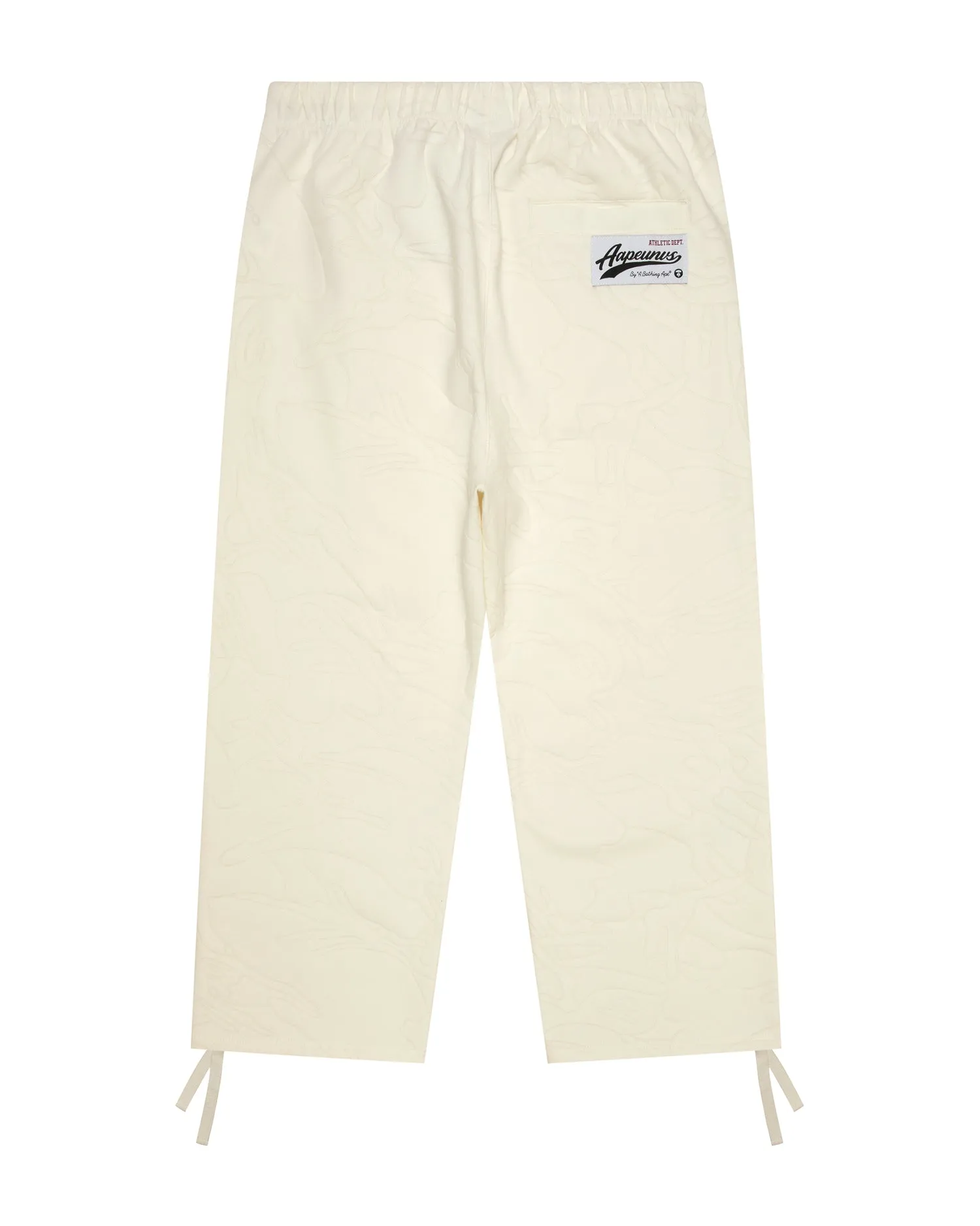 AAPE UNVS moonface logo sweat pants