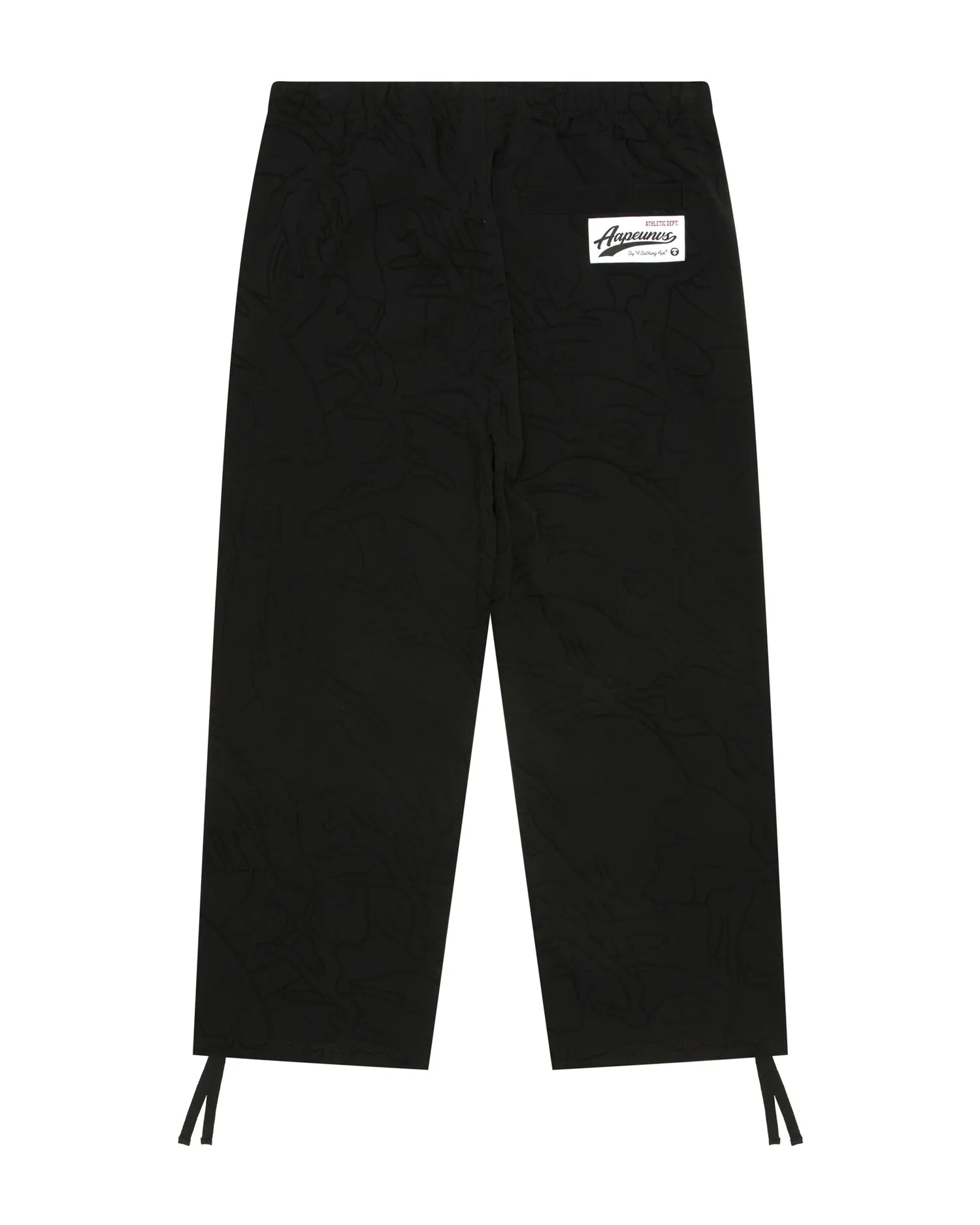 AAPE UNVS moonface logo sweat pants