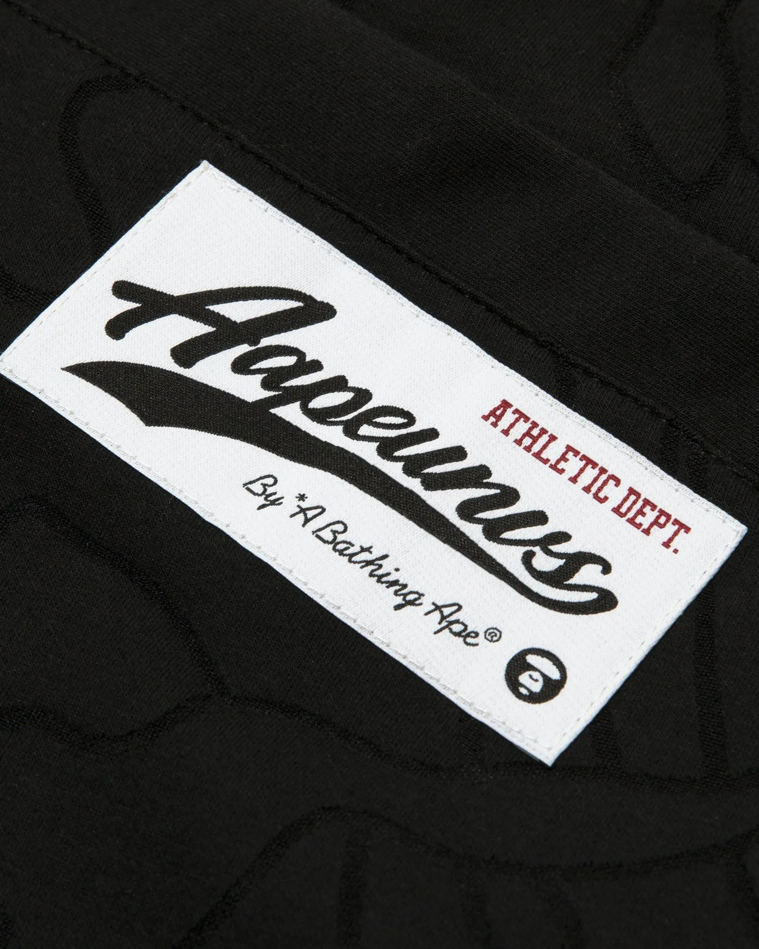 AAPE UNVS moonface logo sweat pants