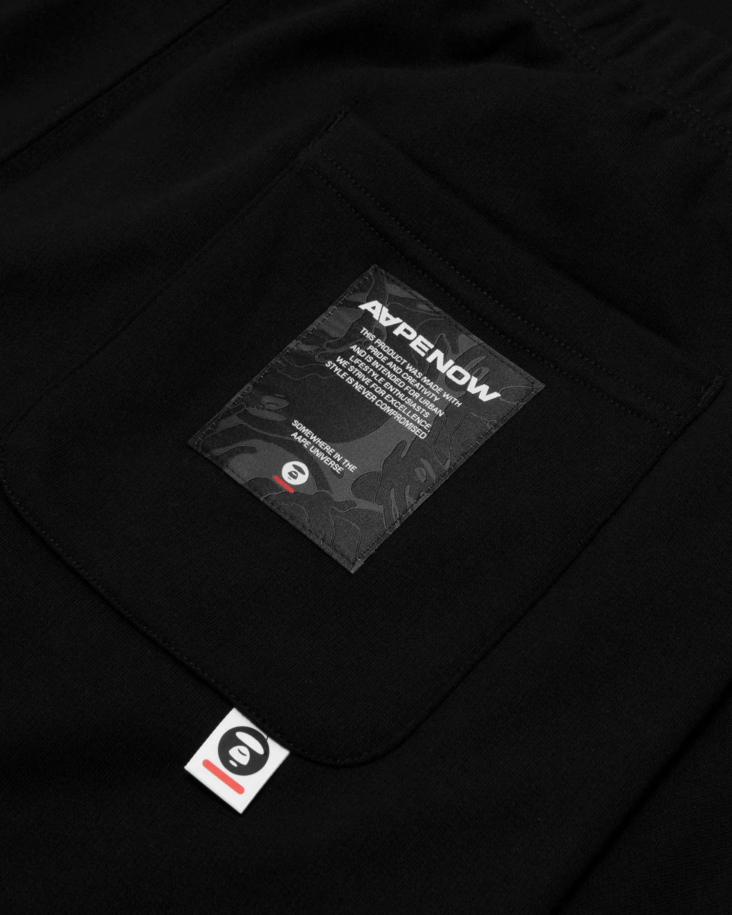 AAPENOW moonface logo sweatpants
