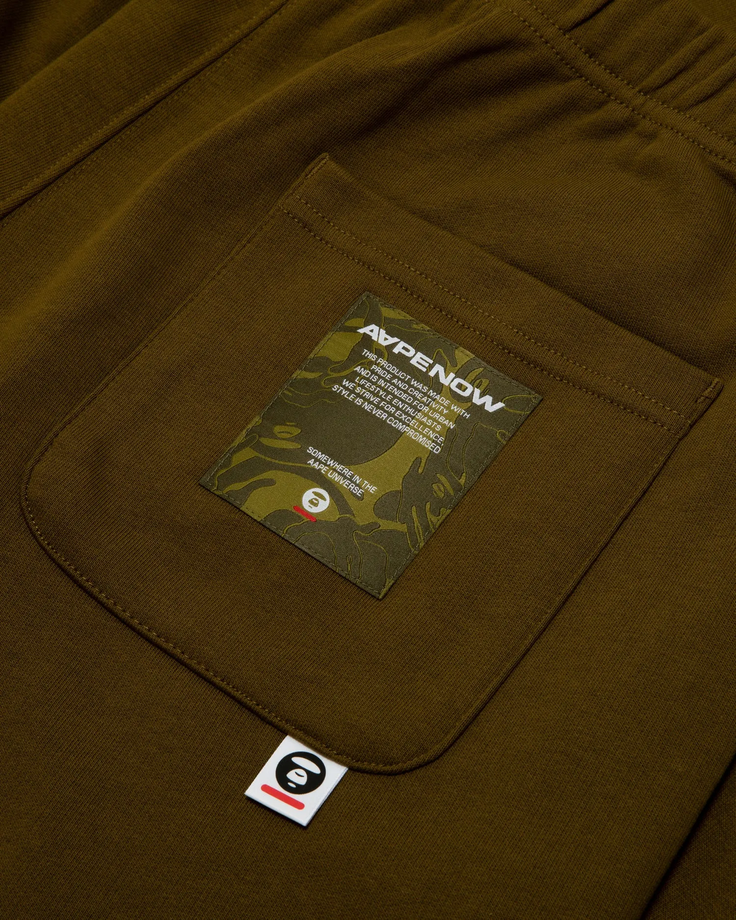 AAPENOW moonface logo sweatpants
