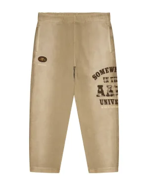 AAPEUNVS moonface logo sweat pants
