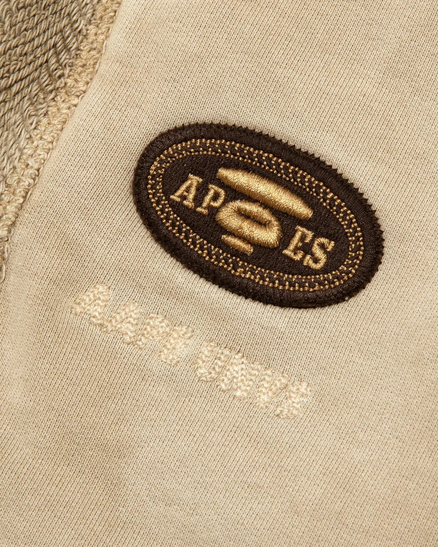 AAPEUNVS moonface logo sweat pants