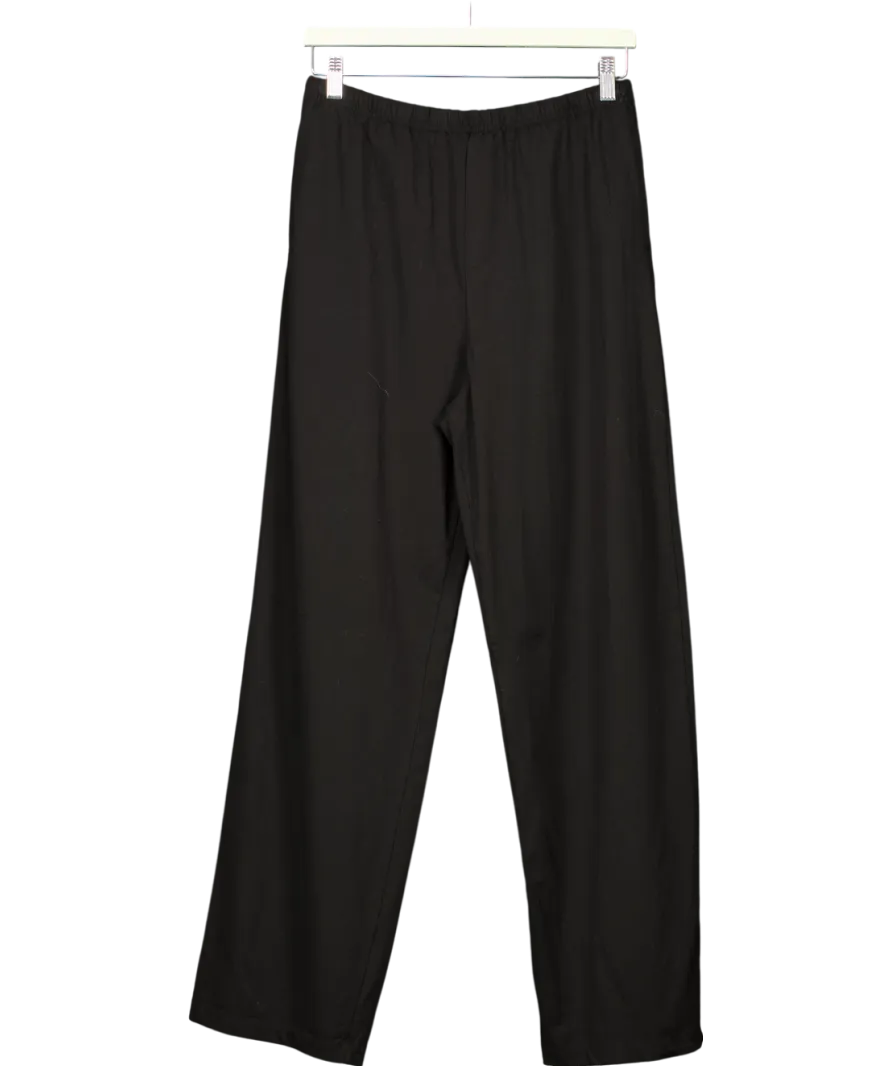 Adanola Cotton Pull On Pants - Black UK XS