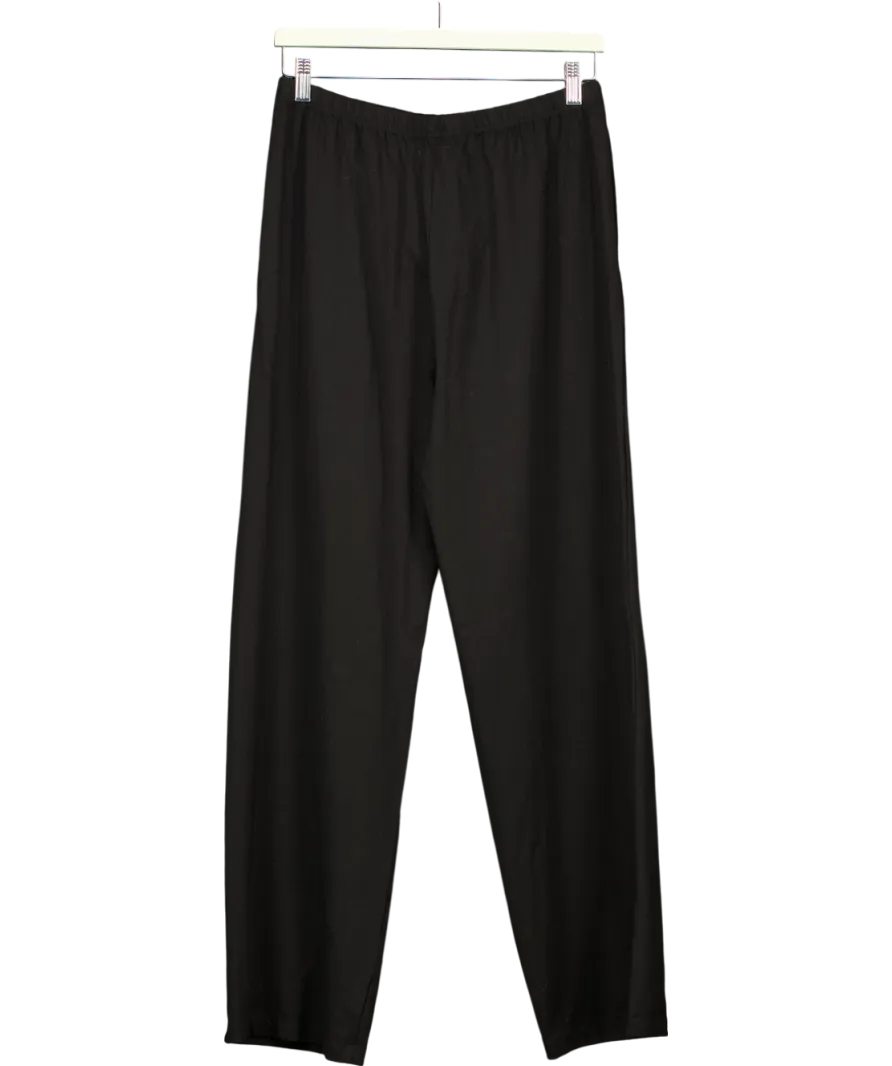 Adanola Cotton Pull On Pants - Black UK XS