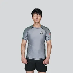 ADULT RASH GUARD H/S PRO GRAY