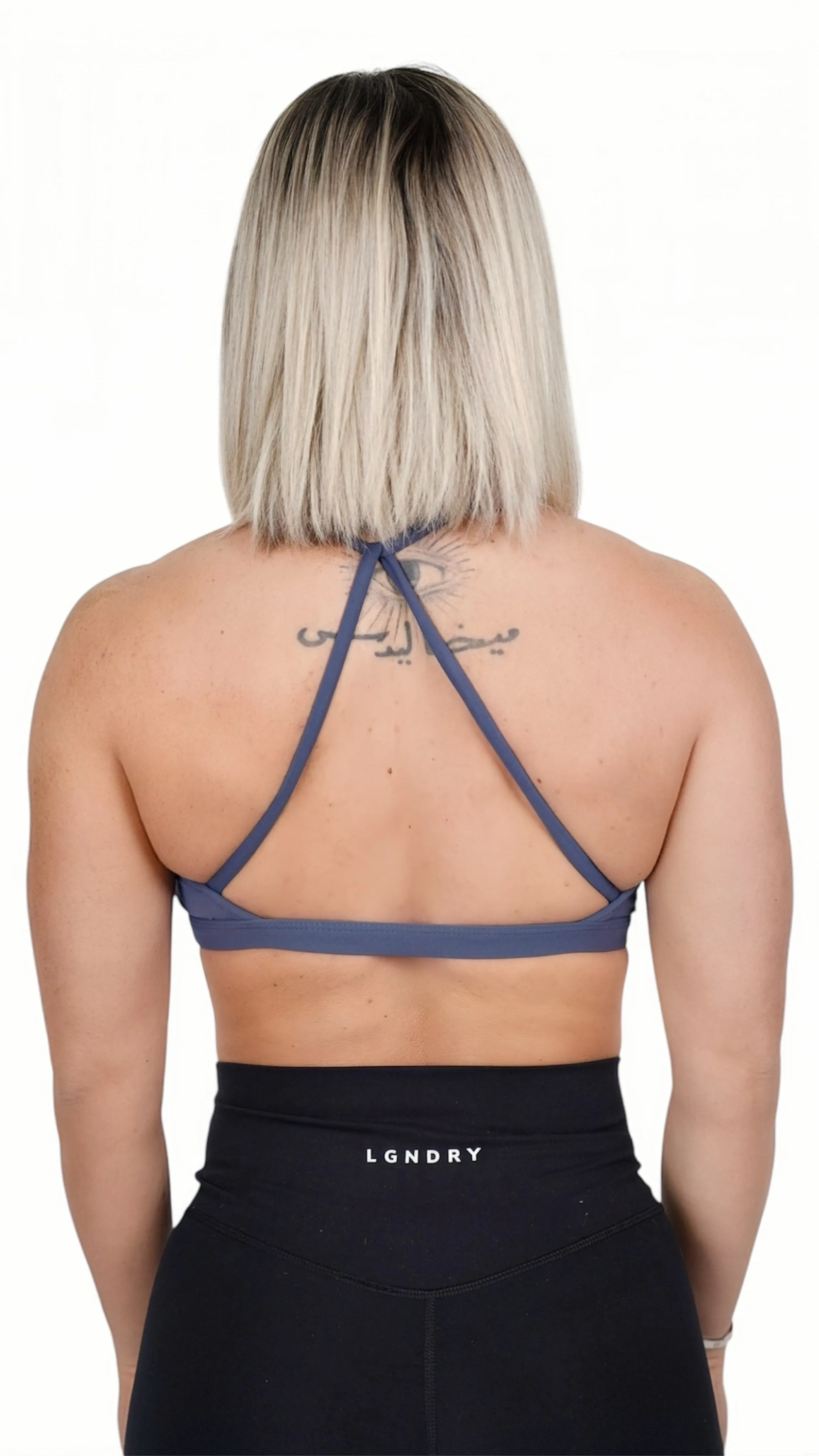 ALIGN RUCHED OPEN BACK BRA