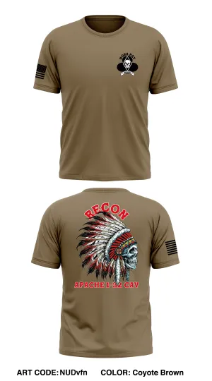 Alpha Troop, 1-32 CAV Store 1 Core Men's SS Performance Tee - NUDvfn