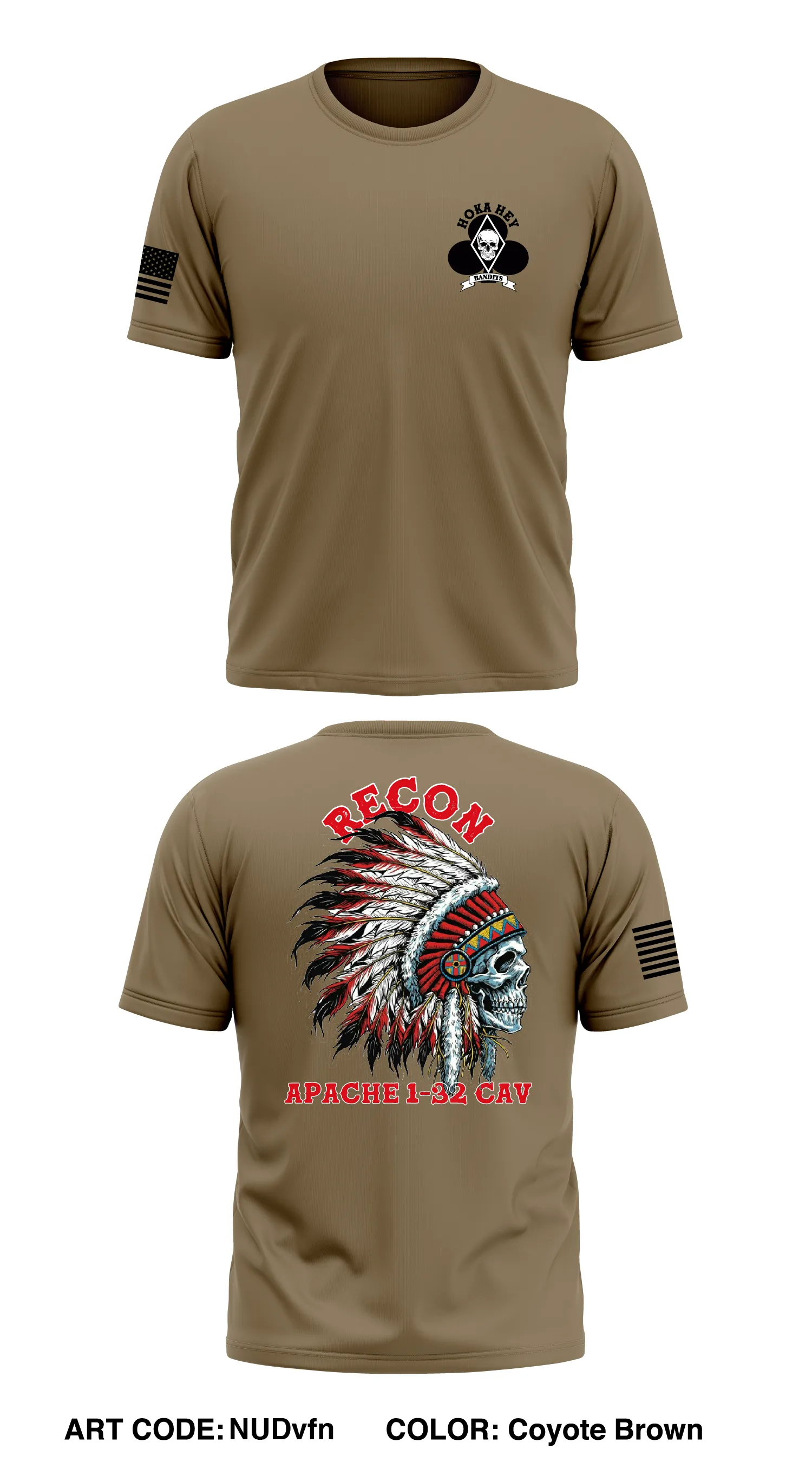 Alpha Troop, 1-32 CAV Store 1 Core Men's SS Performance Tee - NUDvfn