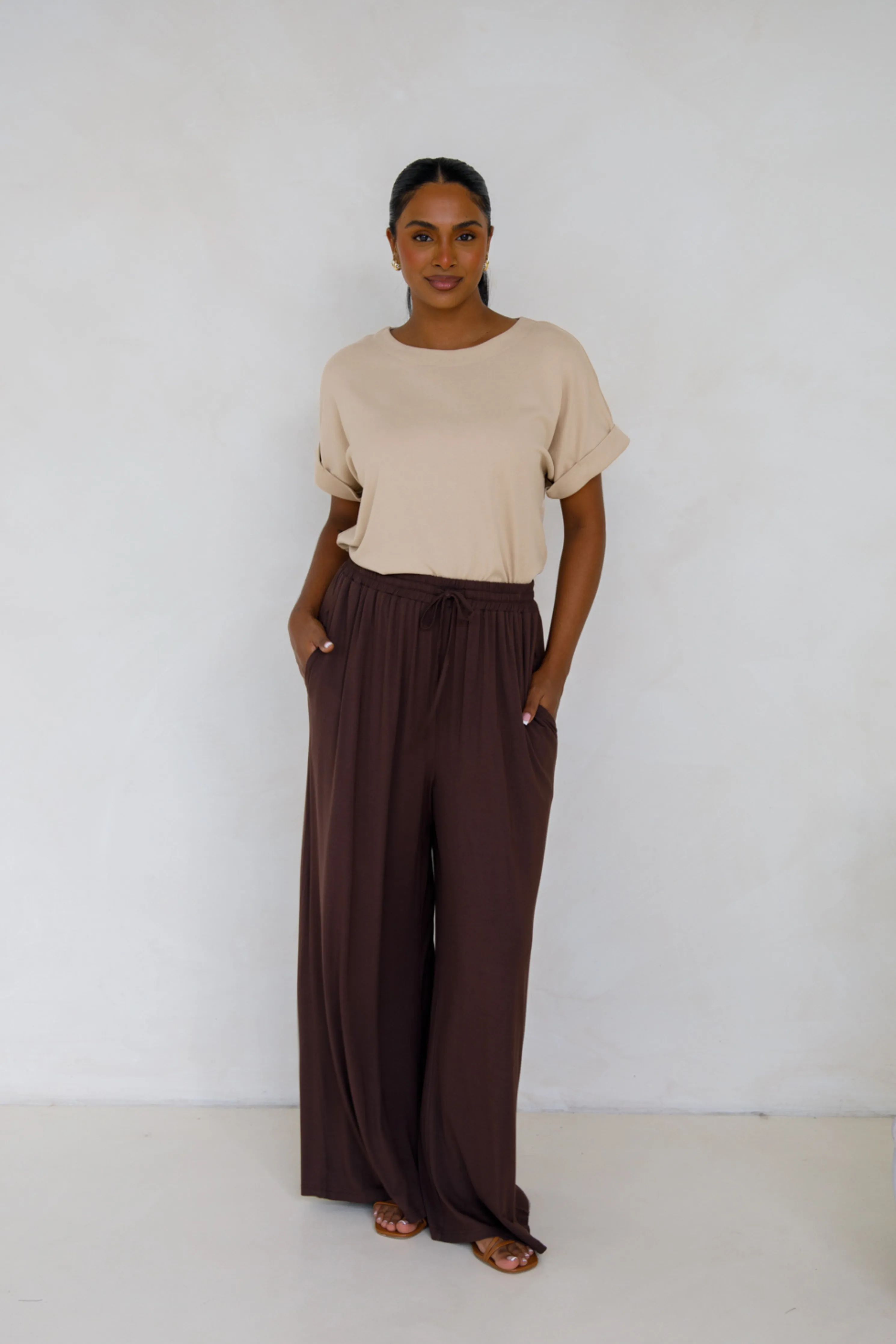 Althea Lounge Top | Portobello Beige