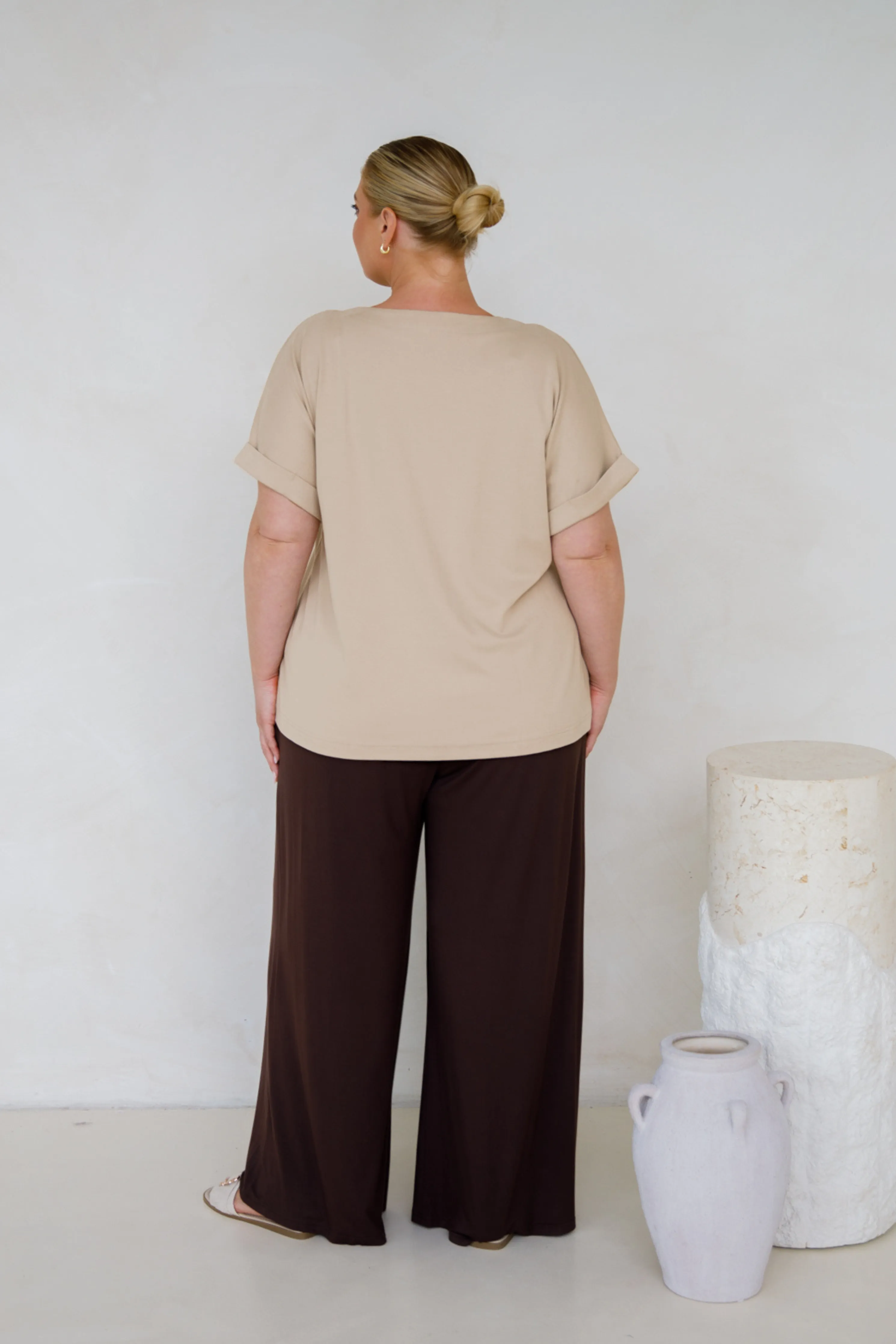 Althea Lounge Top | Portobello Beige