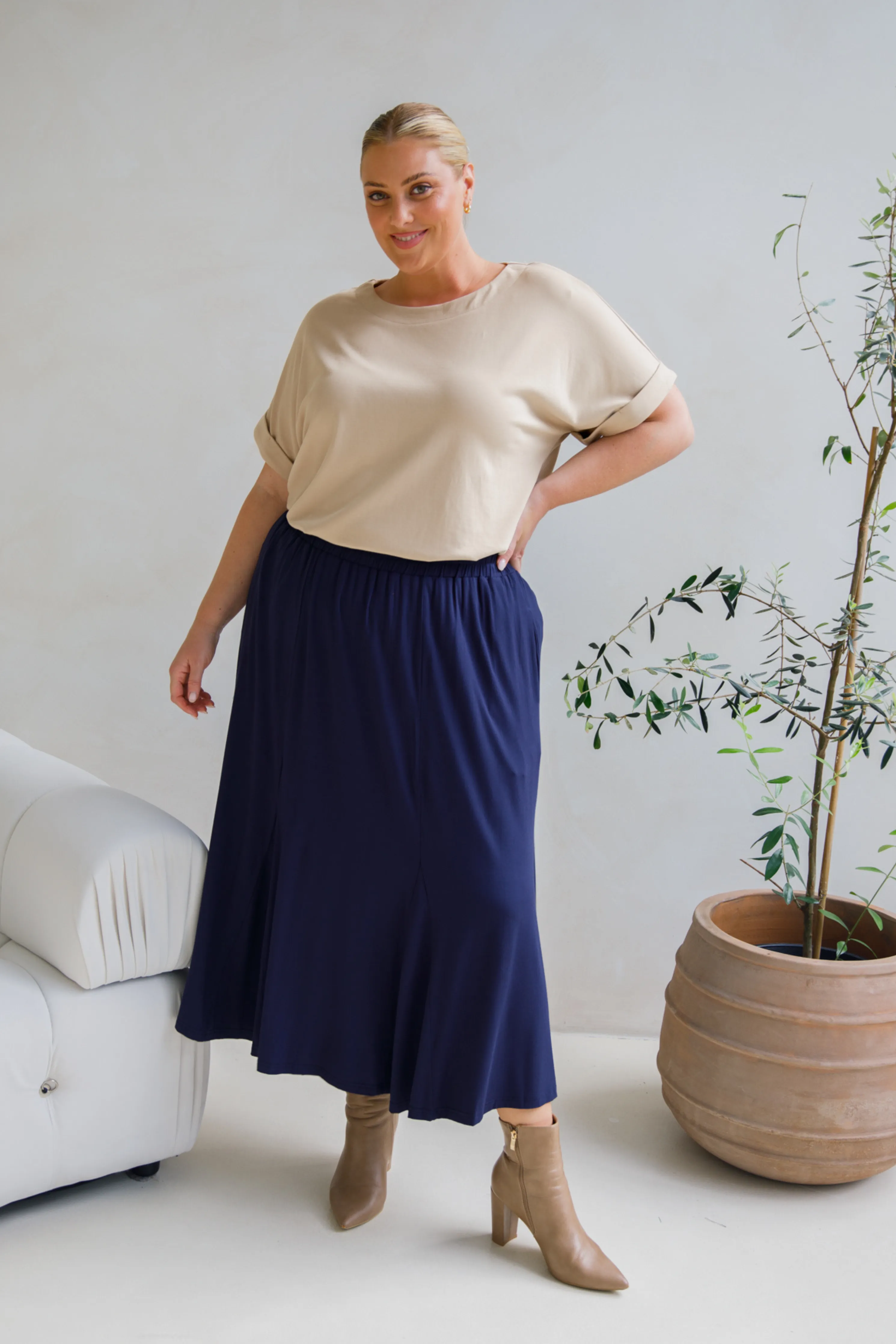 Althea Lounge Top | Portobello Beige