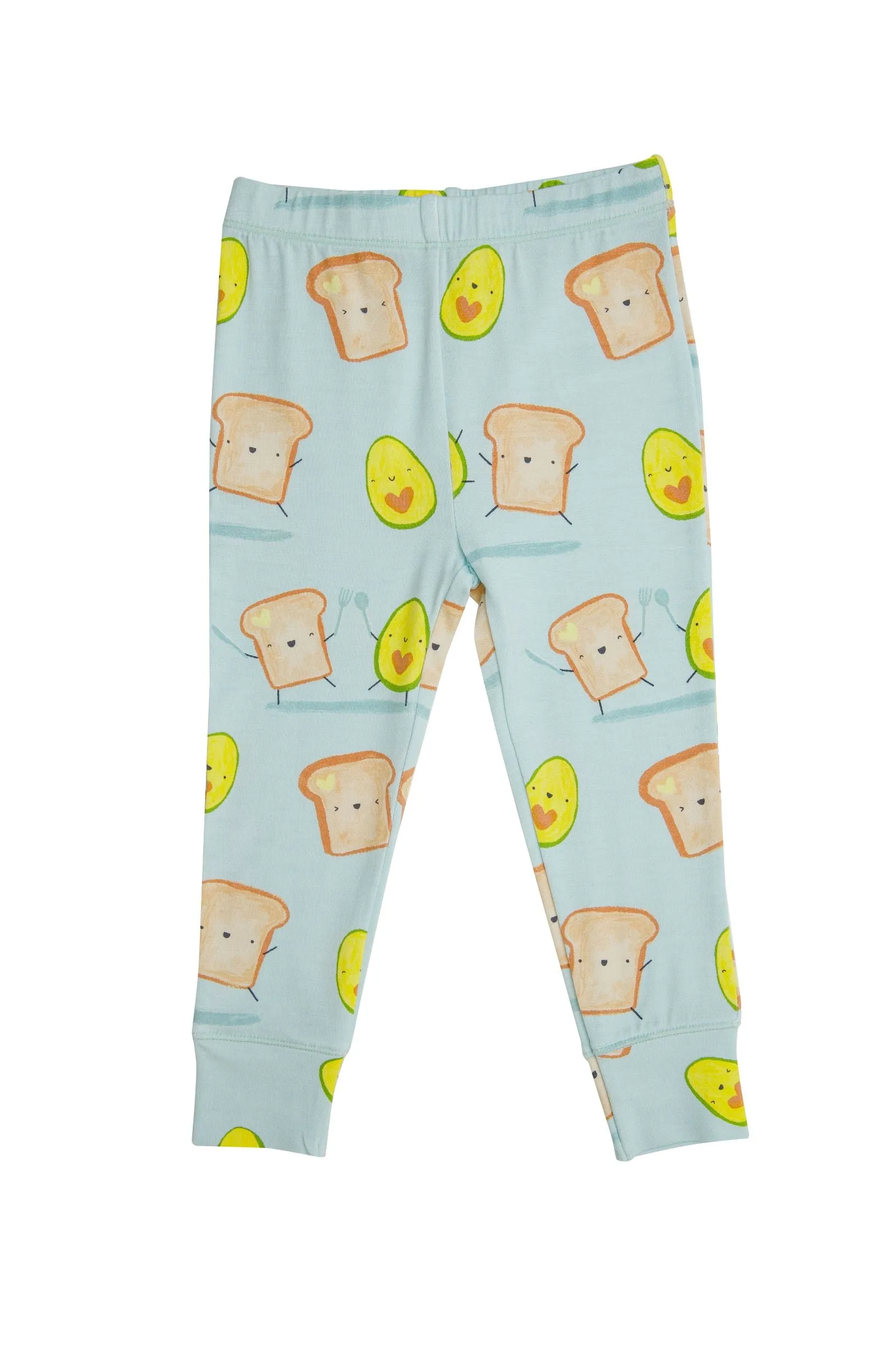 Angel Dear Avocado   Toast Blue S/S Loungewear Set