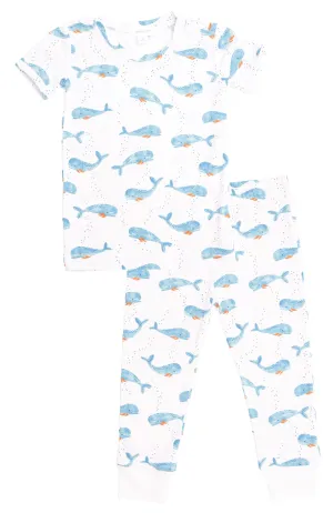 Angel Dear Cutey Whales S/S Loungewear Set