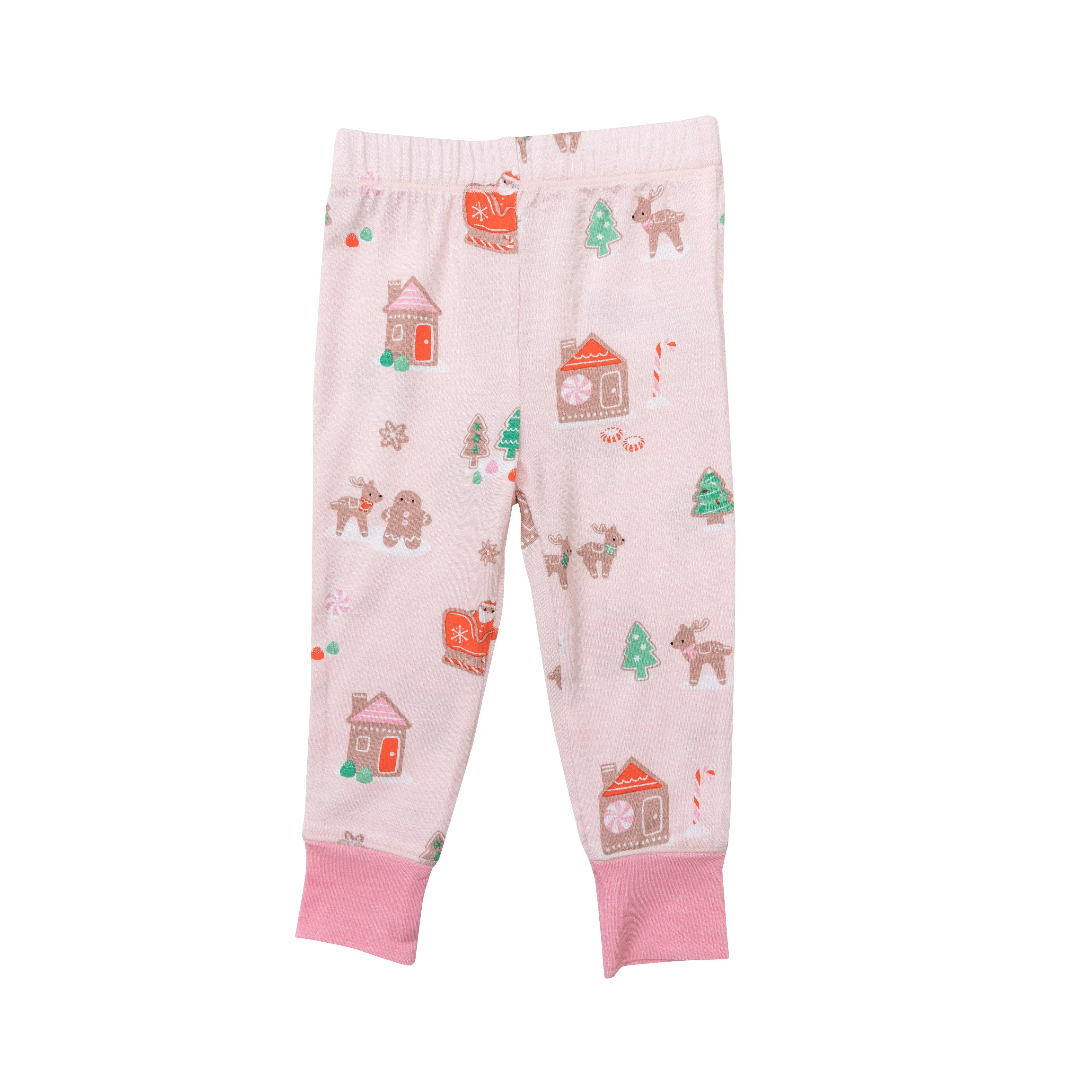 Angel Dear Gingerbread Sleigh Pink Lounge Wear Set