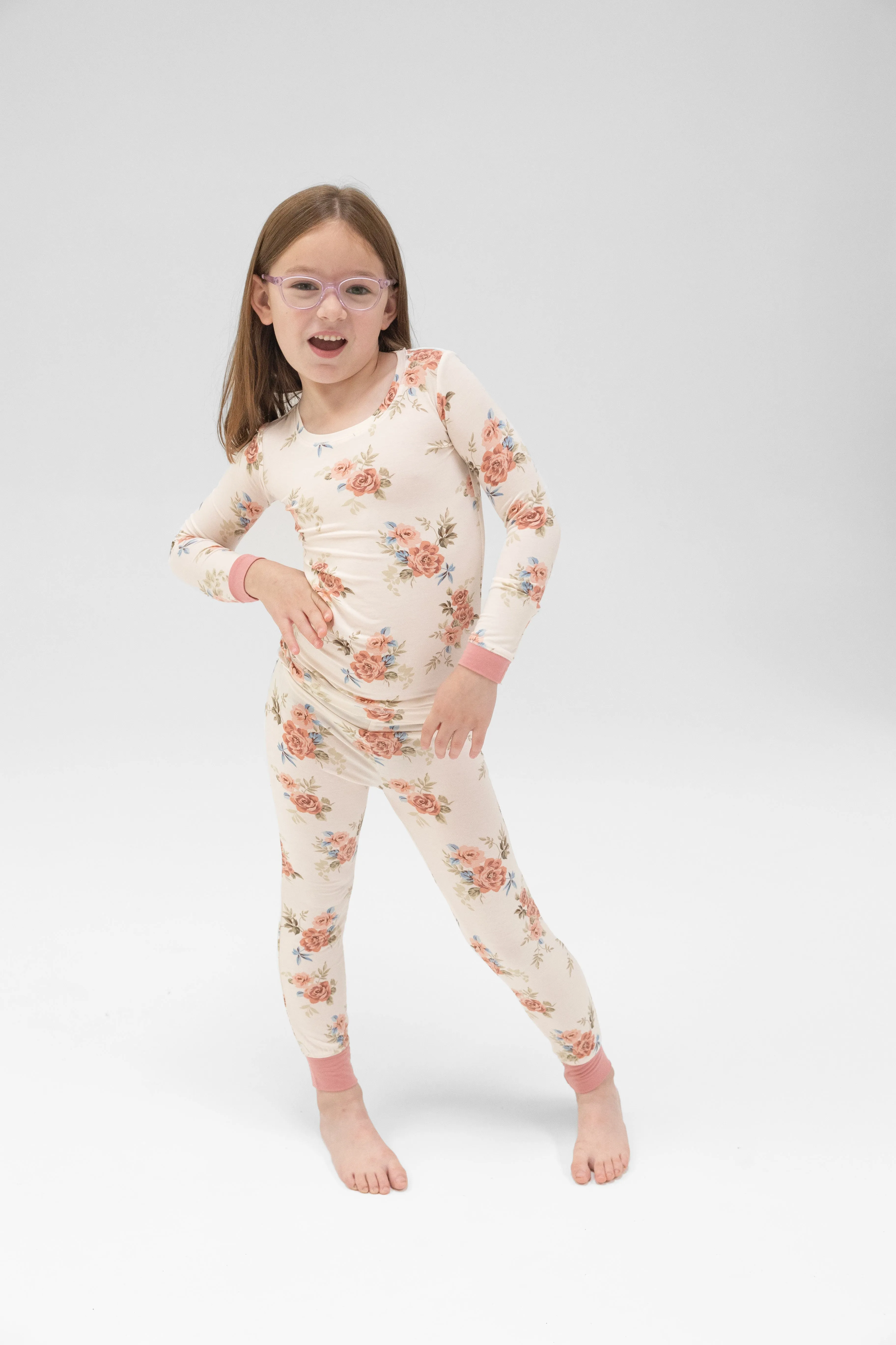 Angel Dear L/S Loungewear Set - Romantic Roses