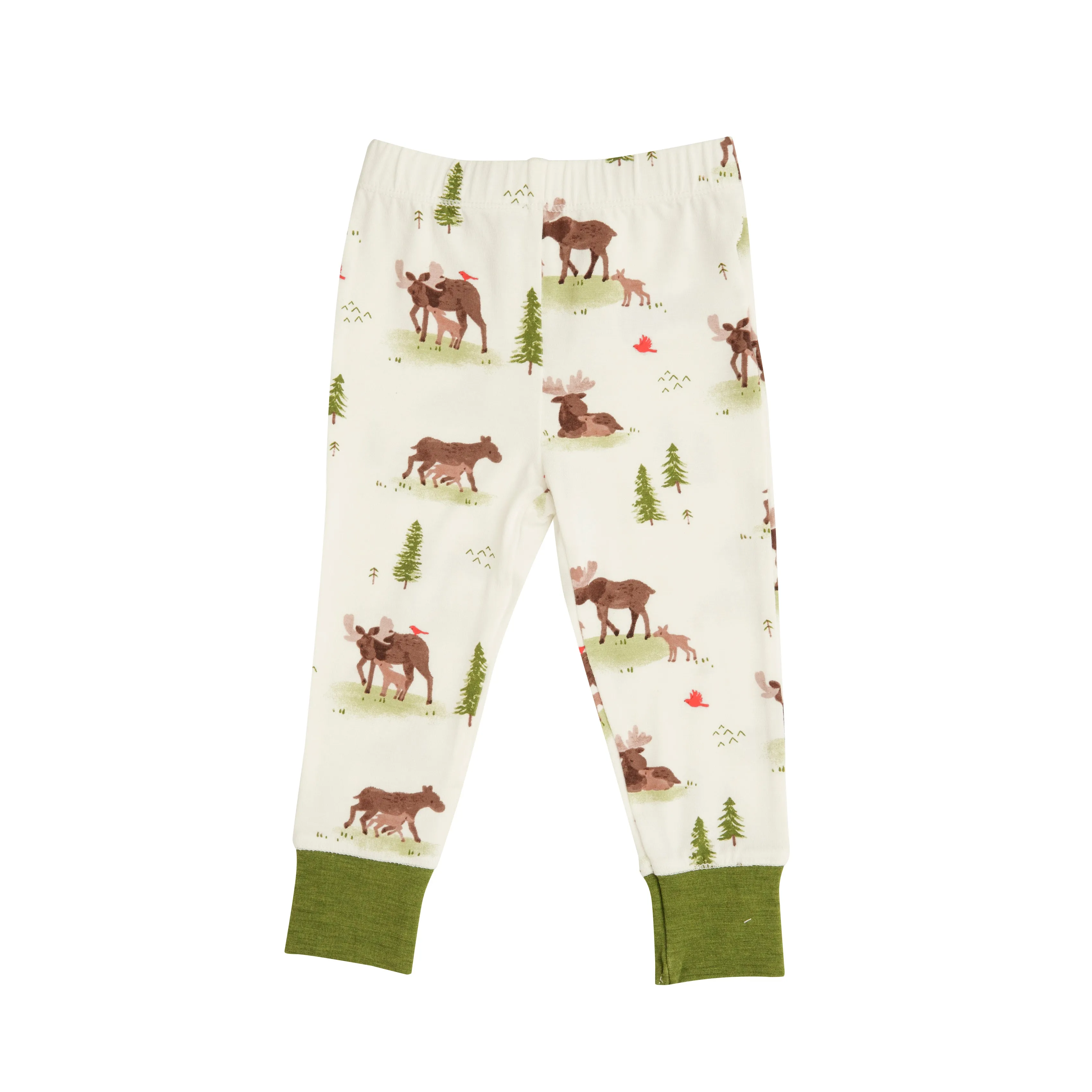 Angel Dear Moose White Lounge Wear Set
