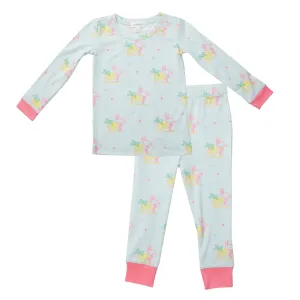 Angel Dear Neon Flamingo Lounge Wear Set