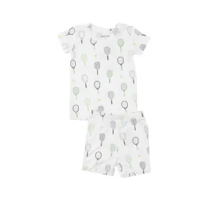 Angel Dear S/S Loungewear Set w/Shorts - Tennis