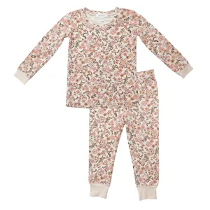 Angel Dear Vintage Calico Pink Lounge Wear Set