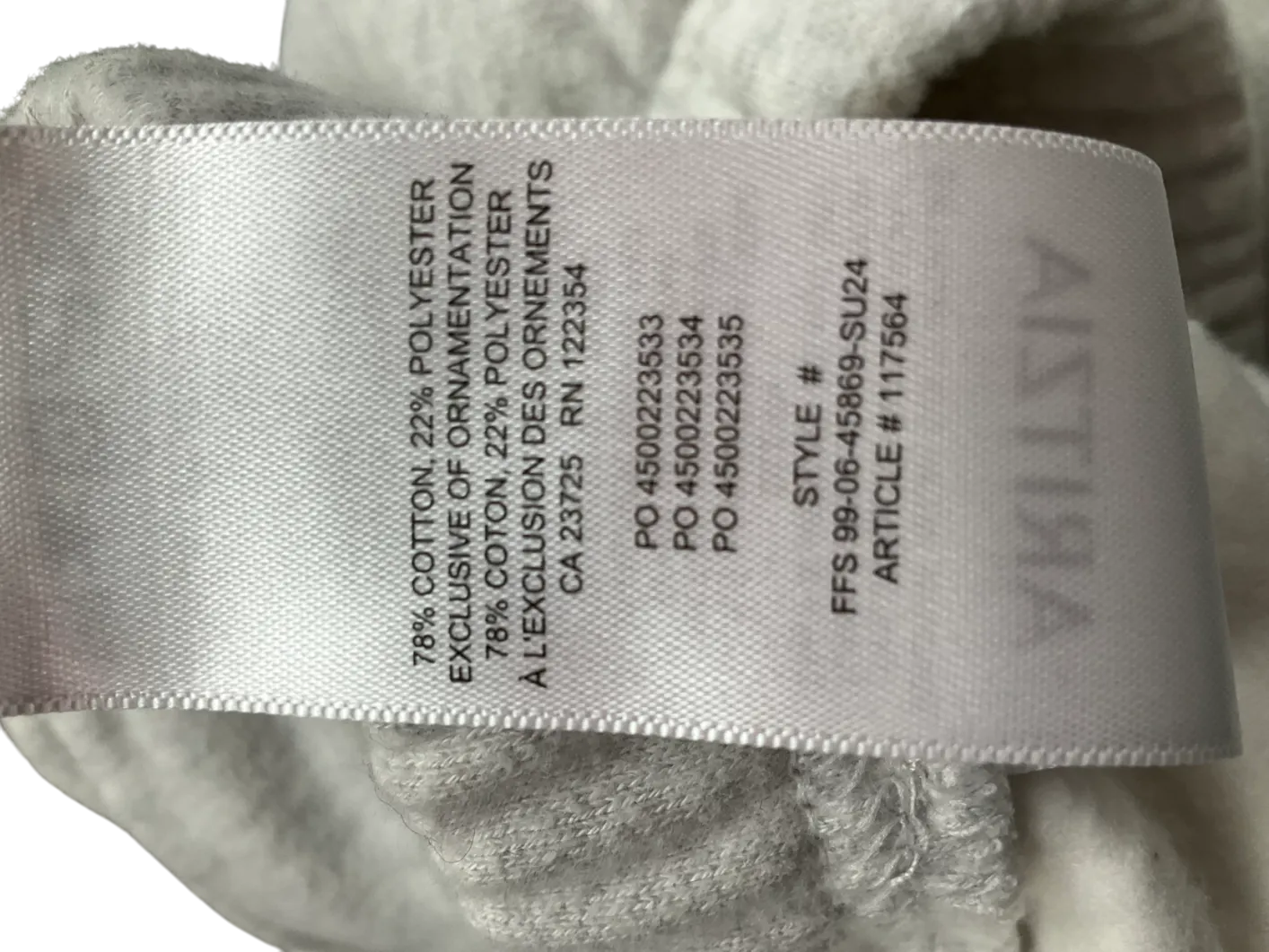 Artitzia Grey Perfect Fit Sweatfleece Joggers UK S