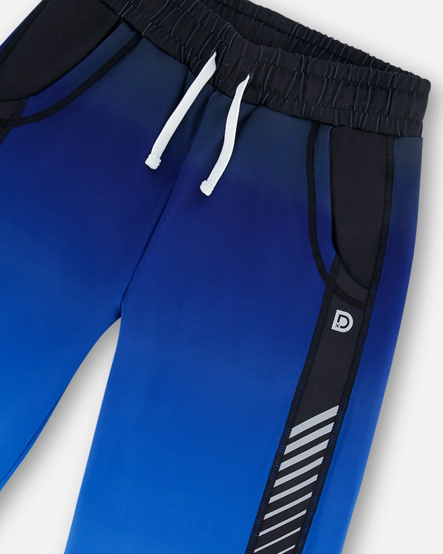 Athletic Shorts Blue And Black