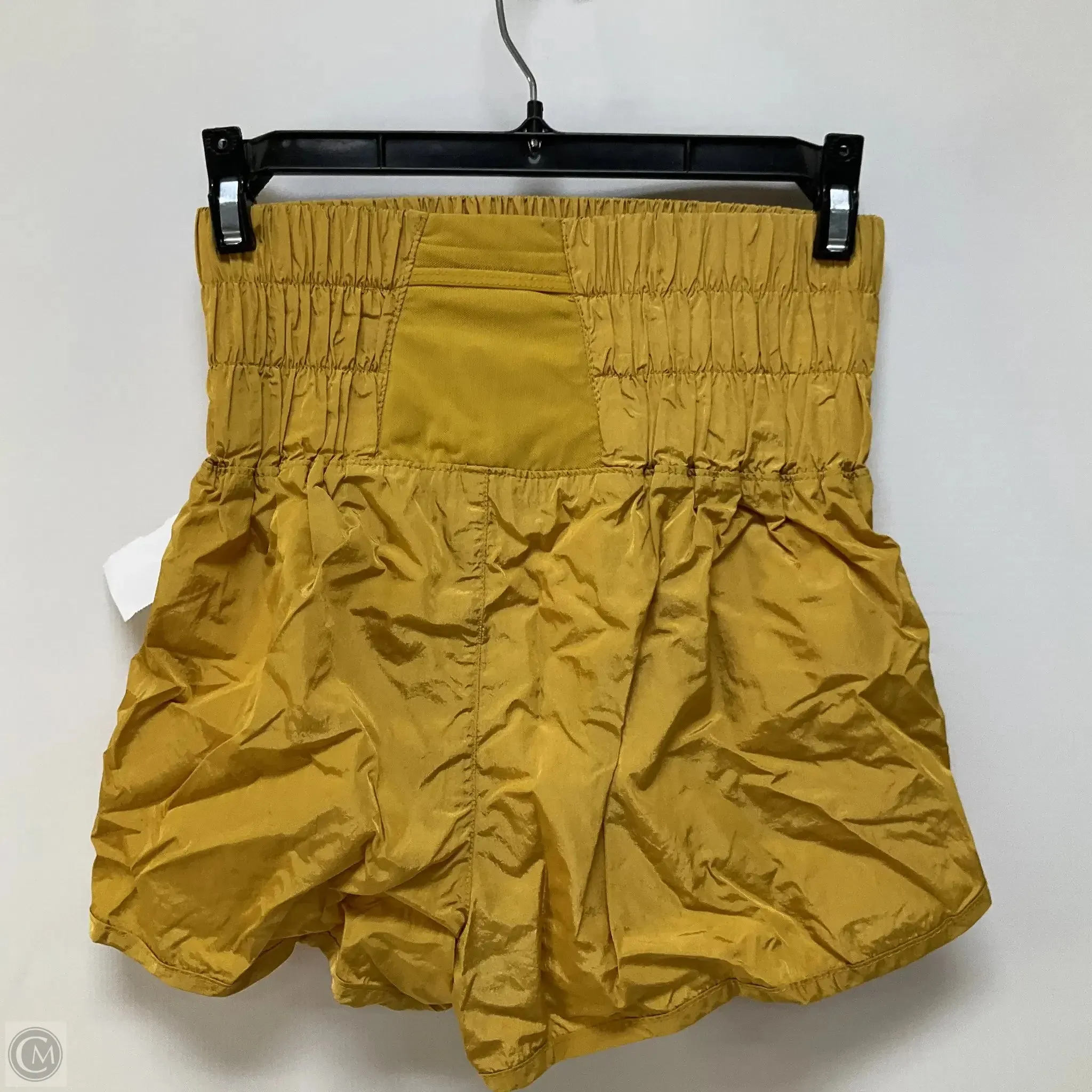 Athletic Shorts By Free People In Yellow, Size: S