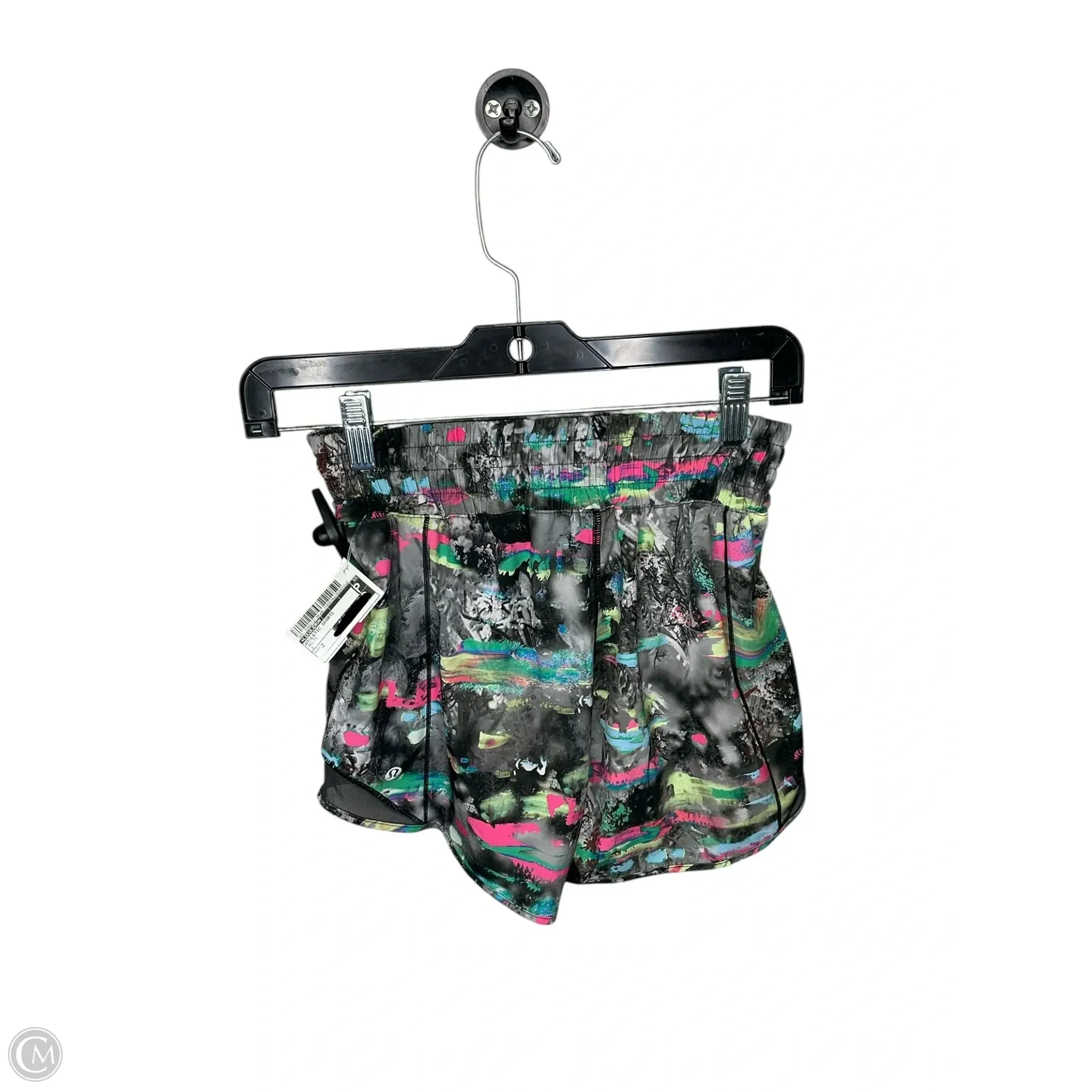 Athletic Shorts By Lululemon In Multi-colored, Size: 2