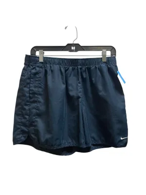 Athletic Shorts By Nike Apparel In Navy, Size: L