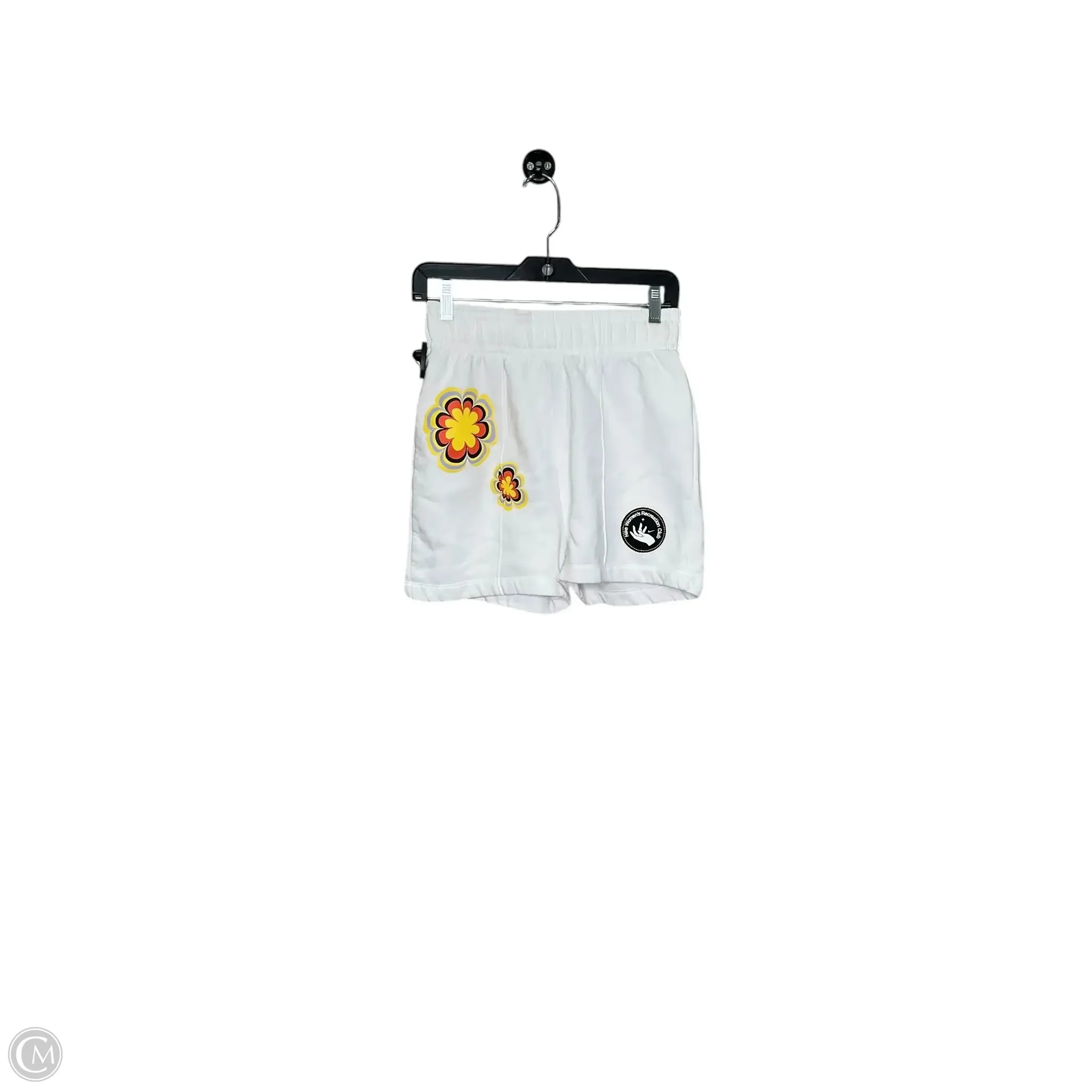 Athletic Shorts By Nike In White, Size: S