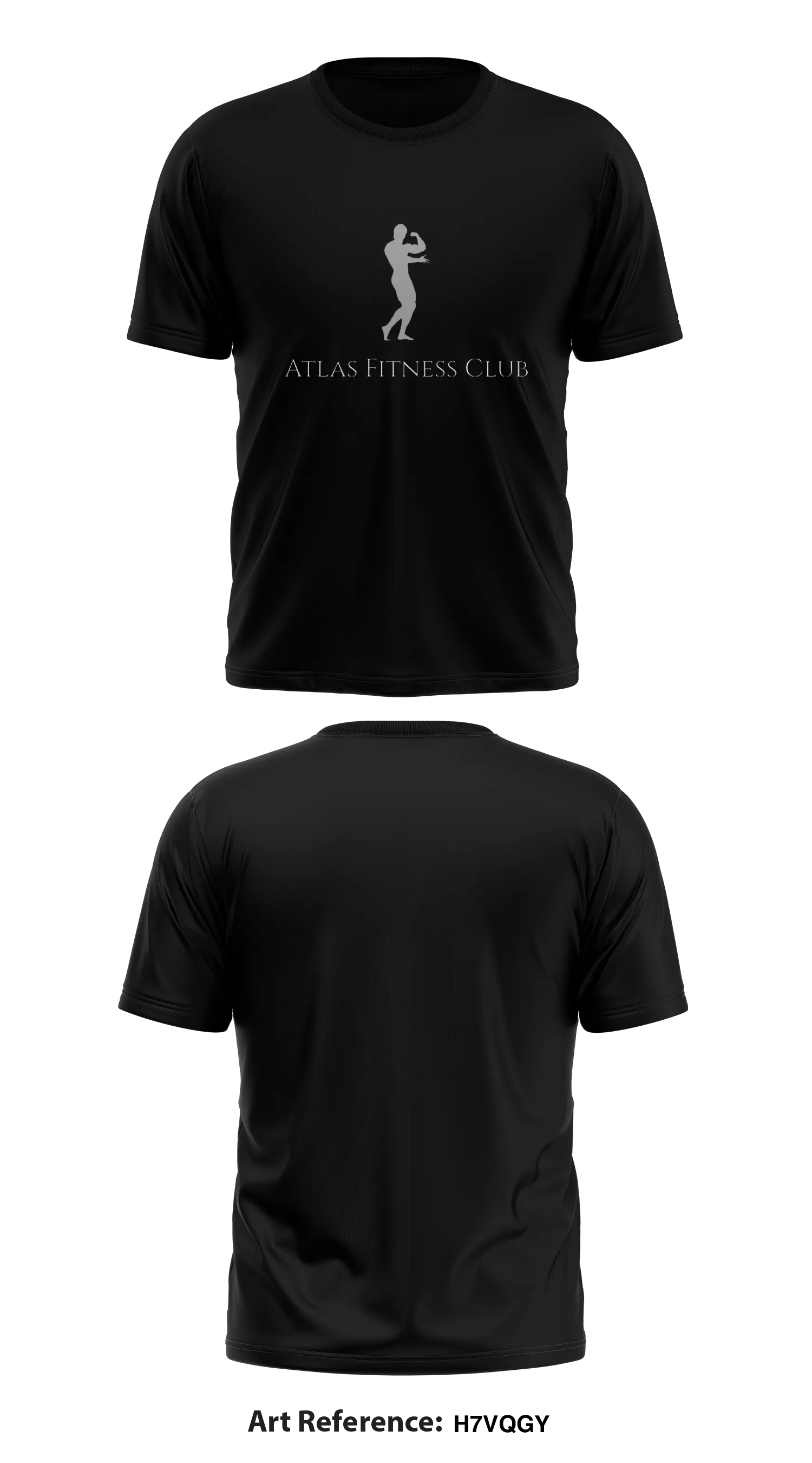 ATLAS FITNESS CLUB Store 1 Core Men's SS Performance Tee - h7vqGy