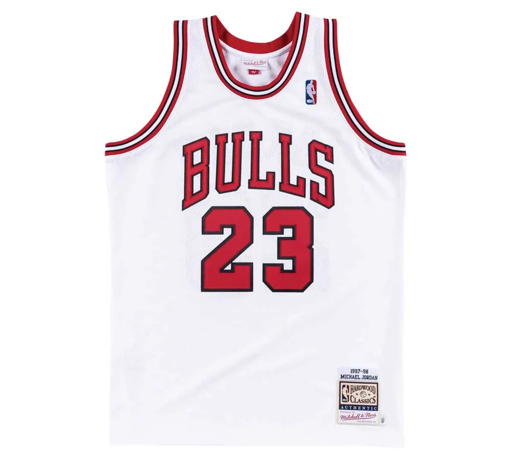 AUTHENTIC JERSEY CHICAGO BULLS HOME 1997-98 MICHAEL JORDAN
