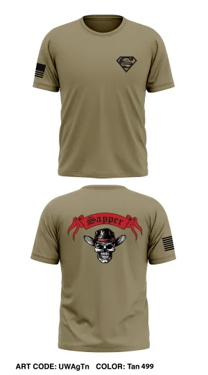 Ax Co/299BEB/1SBCT/4ID Store 1 Core Men's SS Performance Tee - UWAgTn