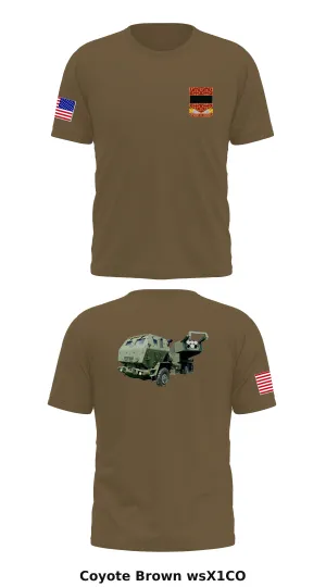 B bat, 1 bn, 182nd far Store 1 Core Men's SS Performance Tee - wsX1CO