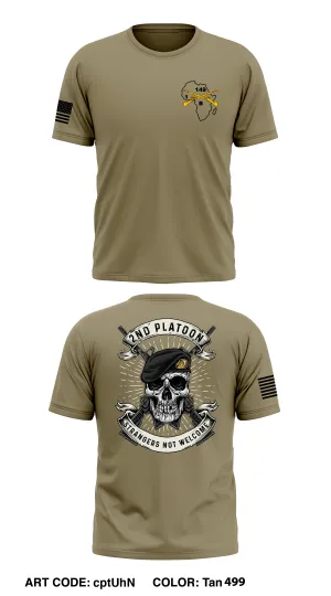 B Co, 1-149IN BN, 75 Troop Command, 29th ID Store 1 Core Men's SS Performance Tee - cptUhN