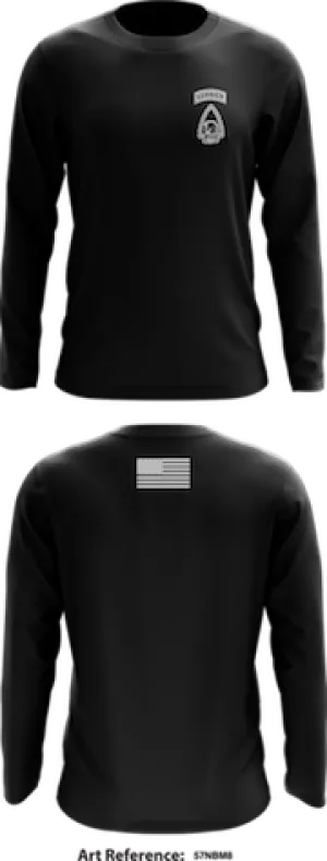 B Troop 1-73 CAV Store 1 Core Men's LS Performance Tee - 57NBM8