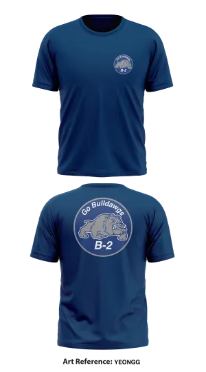 B2 Bulldawgs Store 1 Core Men's SS Performance Tee - YEongg