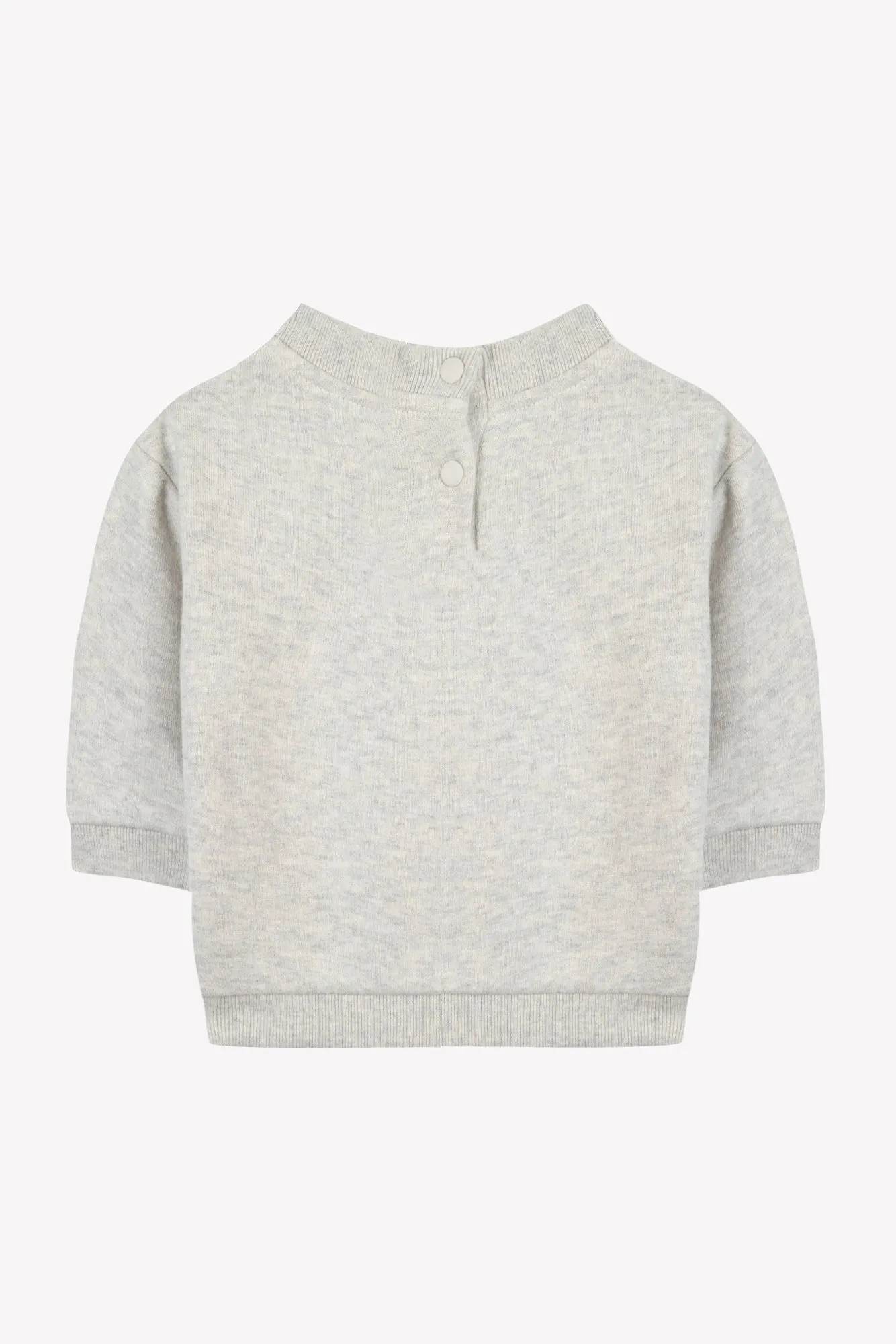 BABY EXPLORATEUR EN HERBE SWEAT 1 - Gris chiné