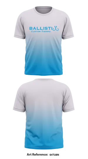Ballistix Custom Fishing  Store 1 Core Men's SS Performance Tee - 64TU8n