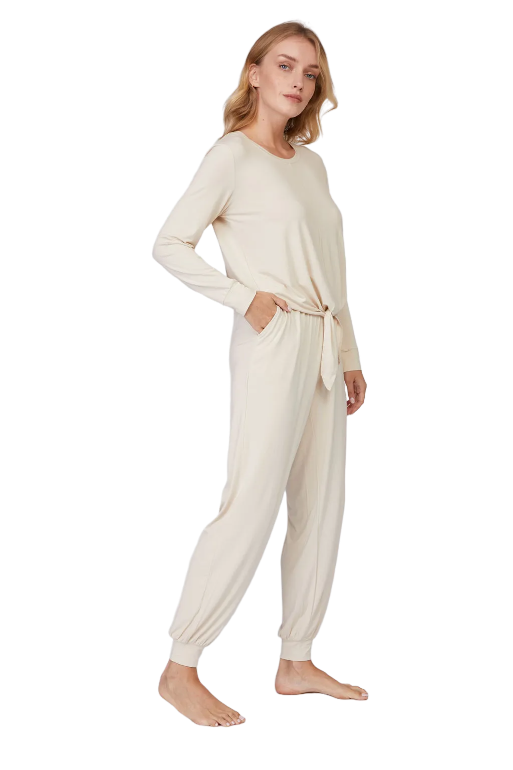 Bamboo Long Sleeve 2PCS Loungewear Set