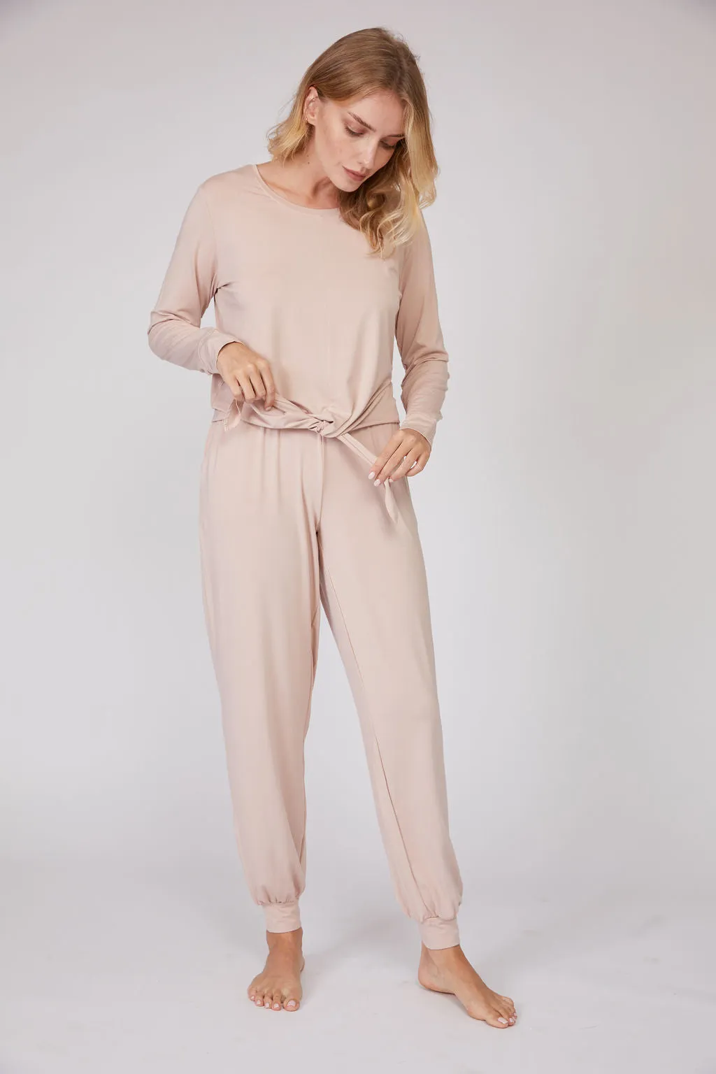 Bamboo Long Sleeve 2PCS Loungewear Set