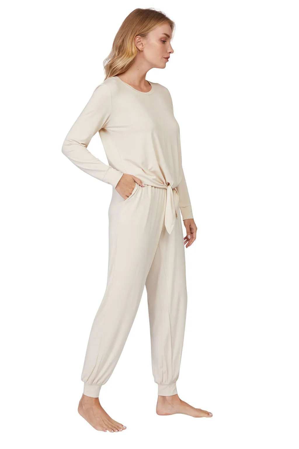 Bamboo Long Sleeve 2PCS Loungewear Set