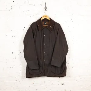 Barbour Beaufort Wax Jacket - Brown - XL