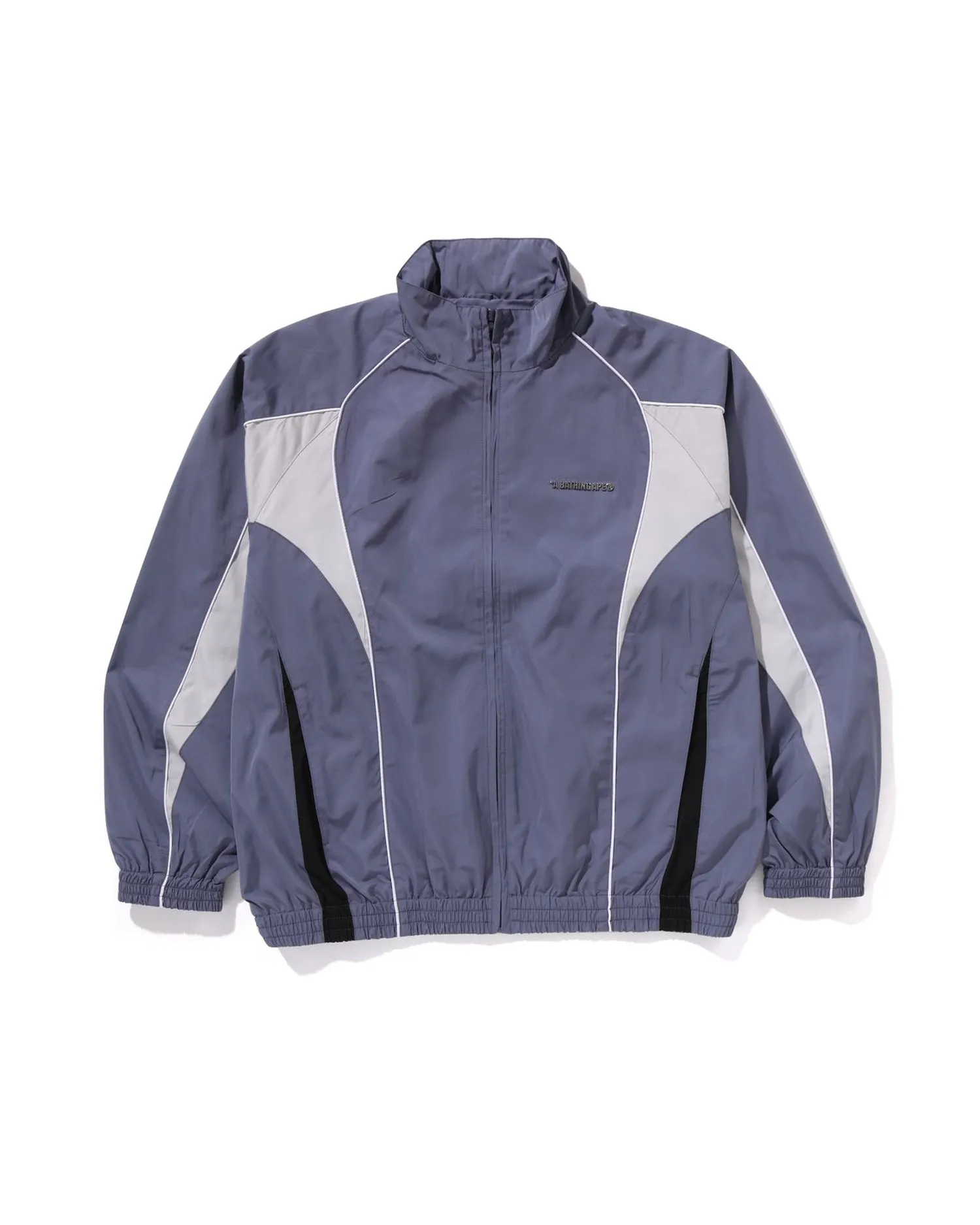 Bathing Ape Logo Nylon Track Jacket
