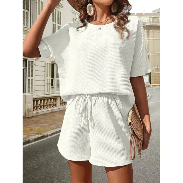 Baumwoll-Loungewear-Set für Damen
