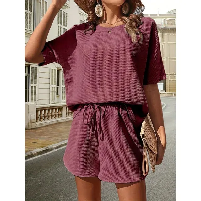Baumwoll-Loungewear-Set für Damen