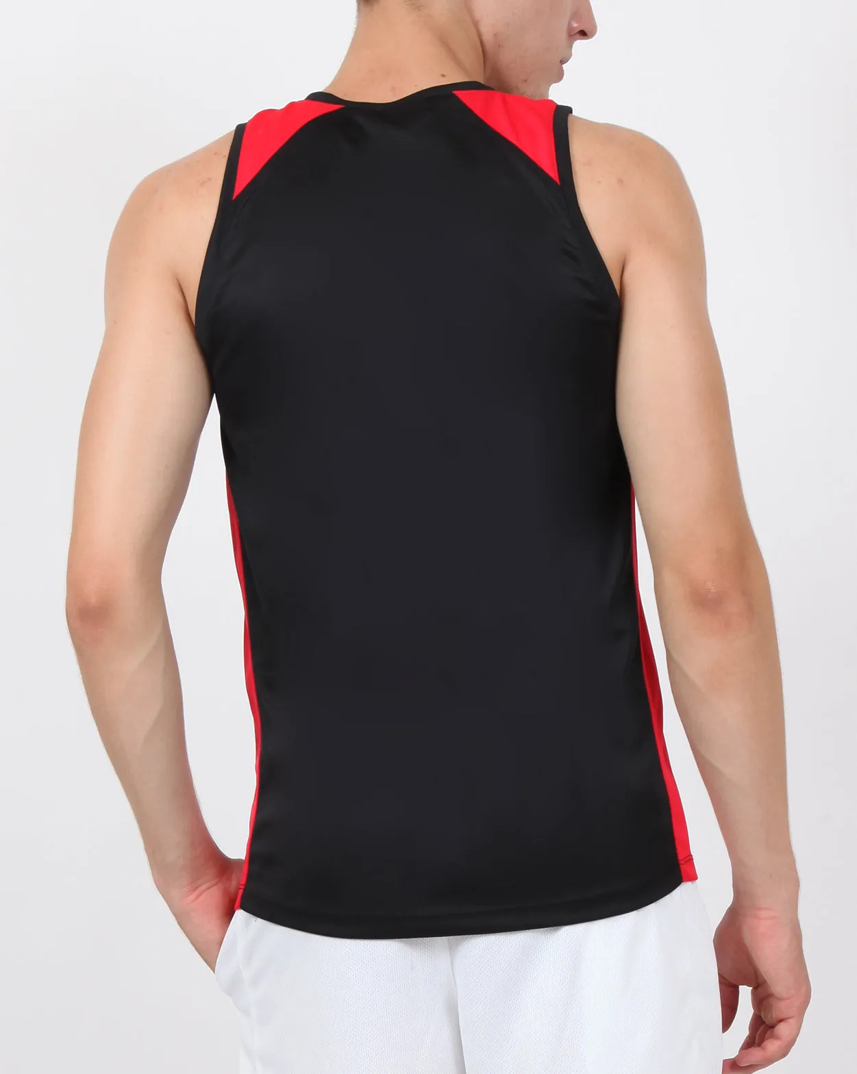 Black & Red Sleeveless