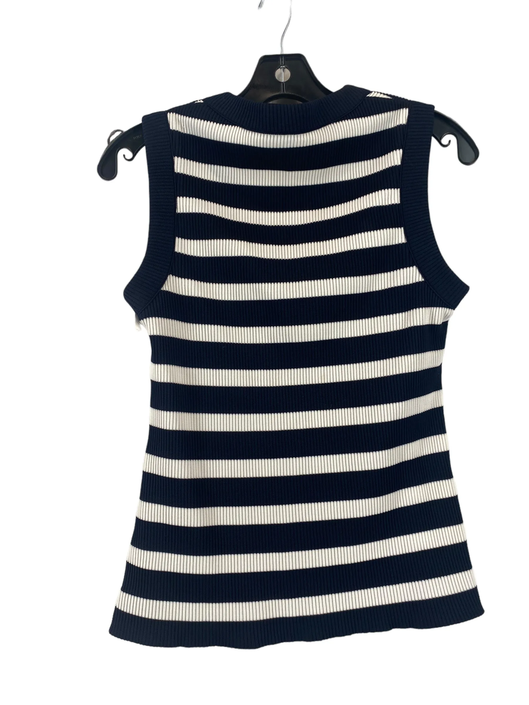 Black & White Top Sleeveless Act, Size S