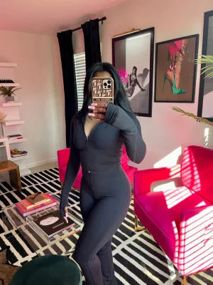 Black Flared Pants